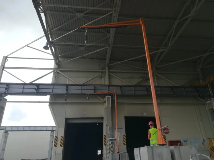 Противовесная мобильная система Berёza от HIGH SAFETY для обслуживания жд эстакад