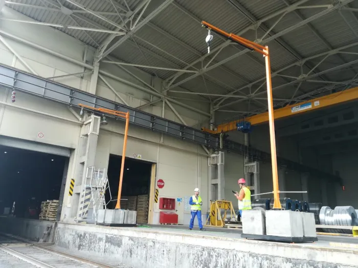 Противовесная мобильная система Berёza от HIGH SAFETY для обслуживания жд эстакад