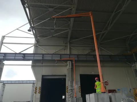 Противовесная мобильная система Berёza от HIGH SAFETY для обслуживания жд эстакад
