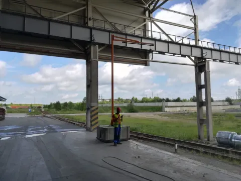 Противовесная мобильная система Berёza от HIGH SAFETY для обслуживания автомобильного транспорта