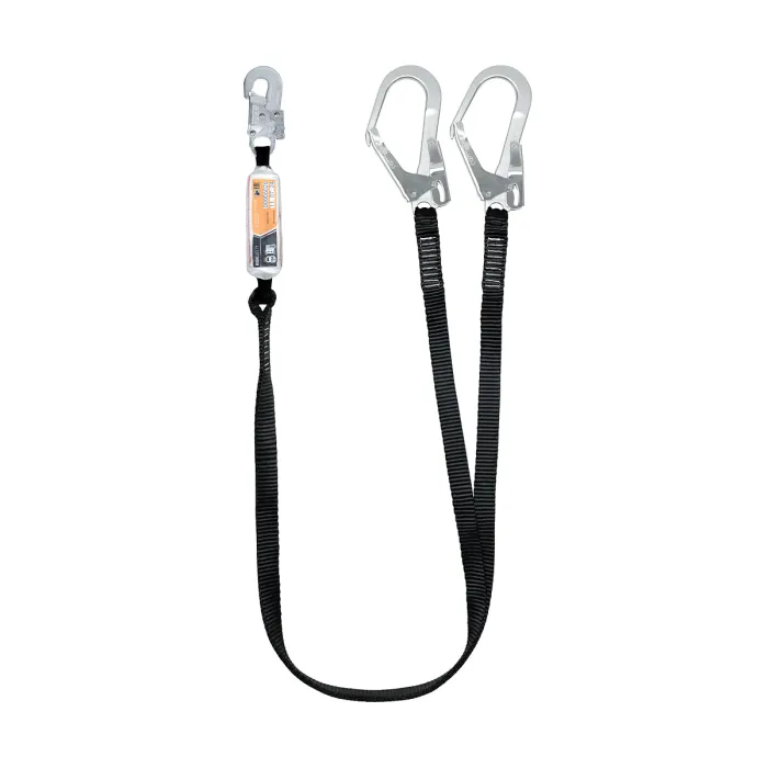 Строп ленточный двойной с амортизатором HS-AW22  от HIGH SAFETY двухплечевой