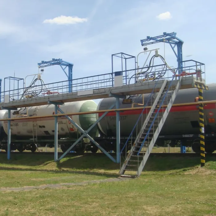 Газонаполнительная станция сжиженных газов 