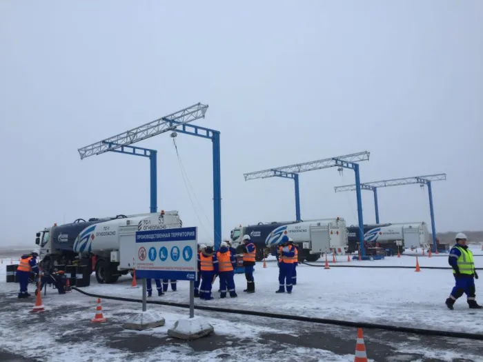 Пост осмотра/налива автоцистерн