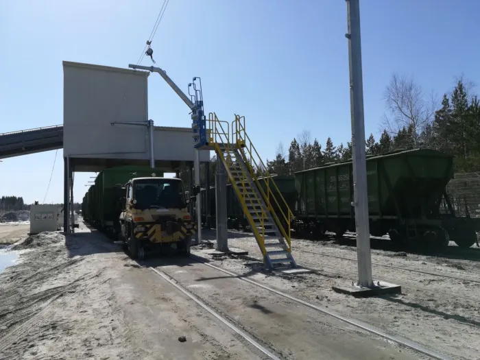 Погрузочные железнодорожные пути