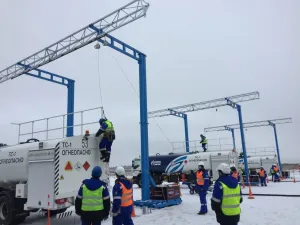 Пост осмотра/налива автоцистерн