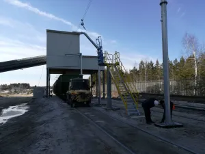Погрузочные железнодорожные пути