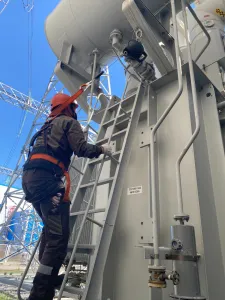 Оснащение рабочих зон трансформатора 