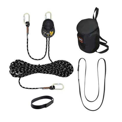 Устройство для спуска, модель OMEGA 1, арт. HS-OMG1 (длина стропа от 10 до 200 м.) от HIGH SAFETY