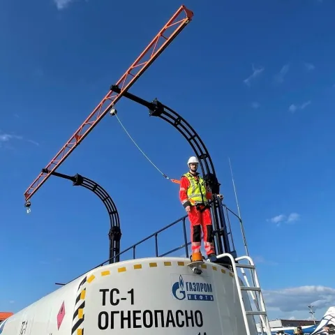 Противовесная мобильная страховочная система с пространственной фермой Olha 2 от HIGH SAFETY