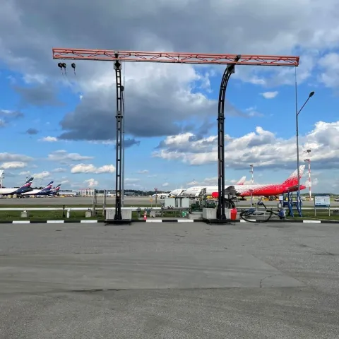 Противовесная мобильная страховочная система с пространственной фермой Olha 2 от HIGH SAFETY