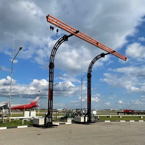 Противовесная мобильная страховочная система с пространственной фермой Olha 2 от HIGH SAFETY