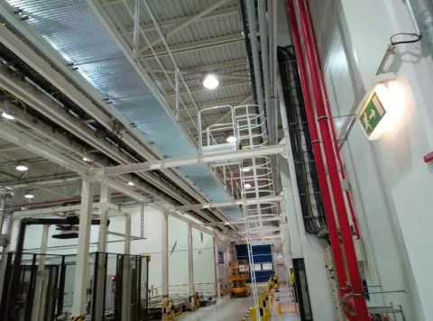Модульные лестницы от HIGH SAFETY - коллективные средства защиты от падения с высоты
